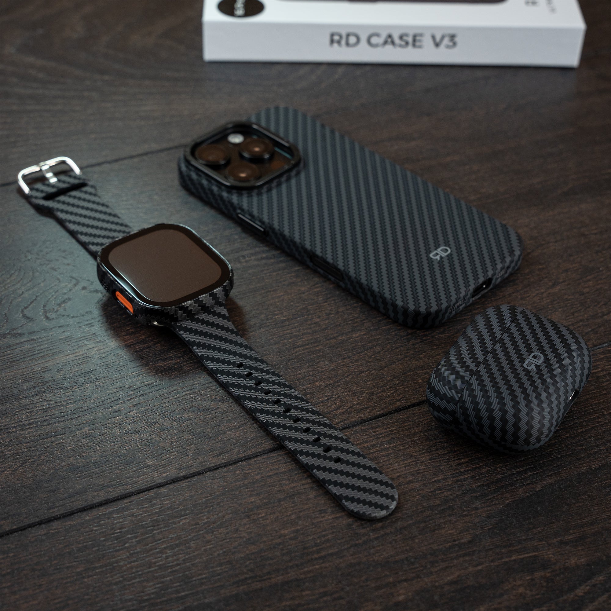 RD Carbon Fiber Case V3