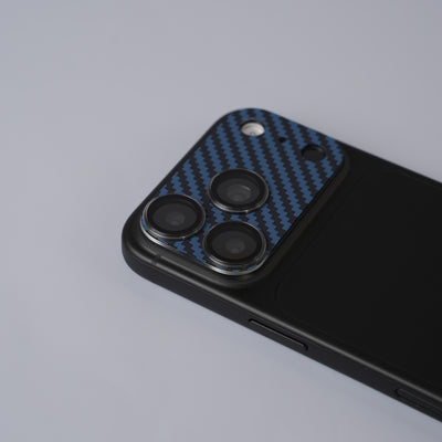 Carbon Fiber Camera Protector (BLUE)