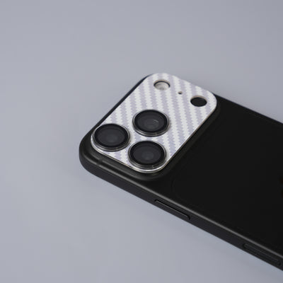 Carbon Fiber Camera Protector (WHITE)