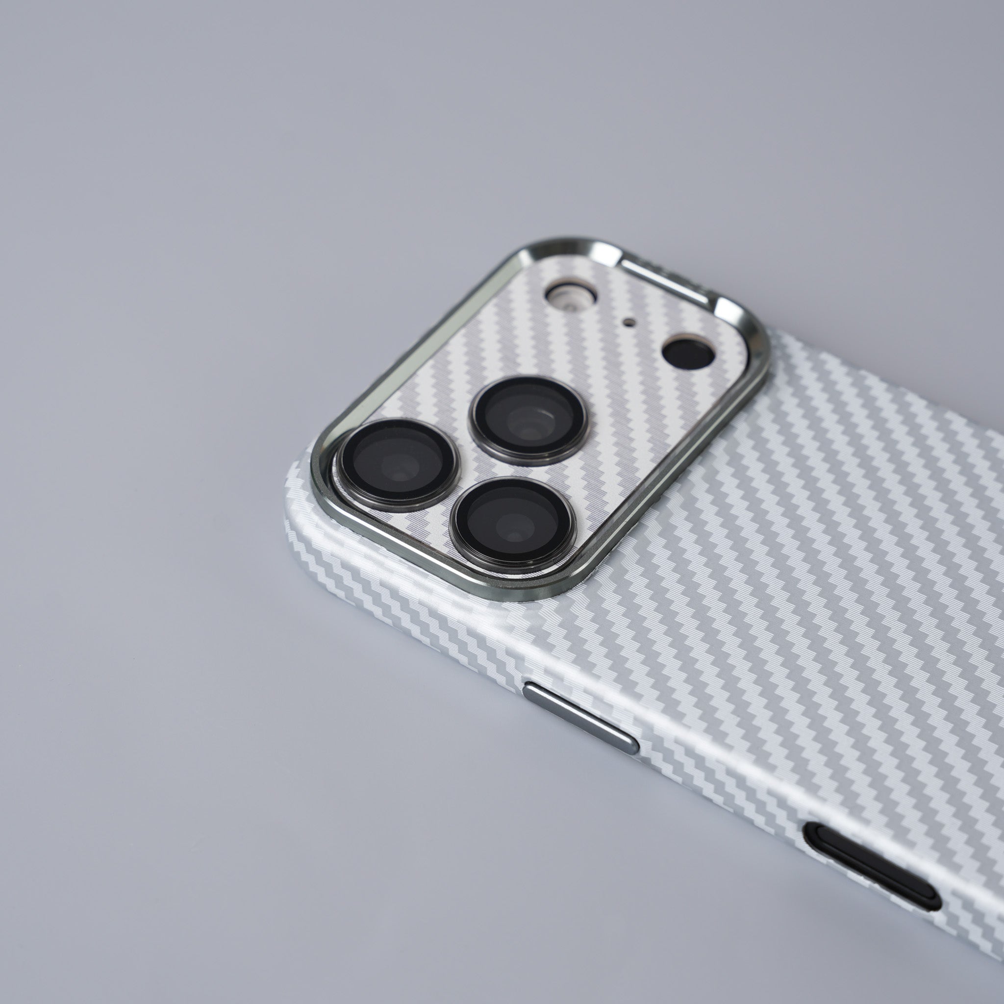 Carbon Fiber Camera Protector (WHITE)