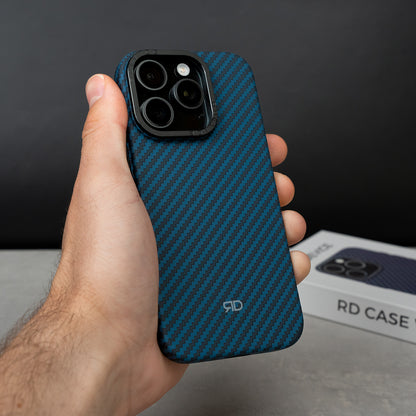 RD Carbon Fiber Case V3 (BLUE)